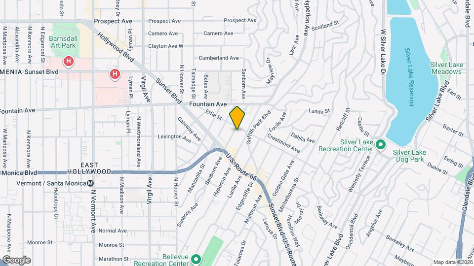 1150 Sanborn Ave. Apt C, Unit 1150 C Map and Location Details