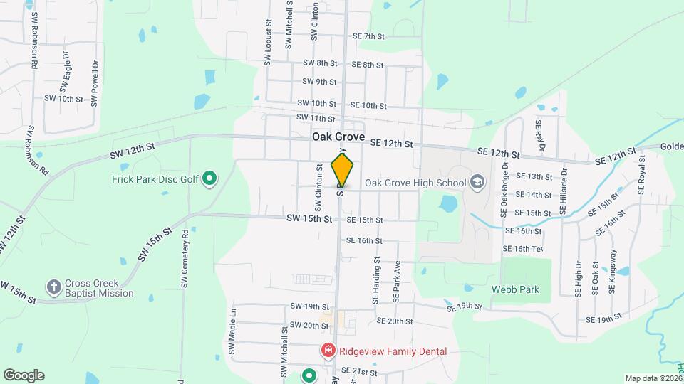 Oak Grove Manor Map and Location Details