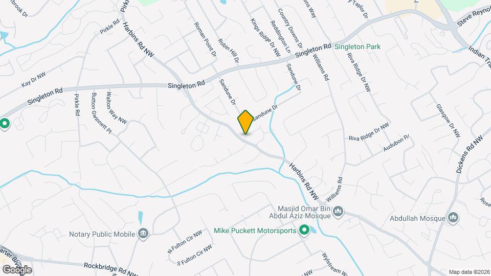 5576 Clover Rise Ln Map and Location Details