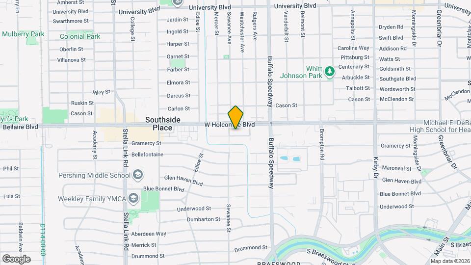 3428 Bradford St Map and Location Details