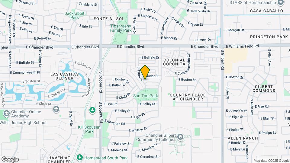 2300 E Chicago St Mapa y Detalles de la Ubicación