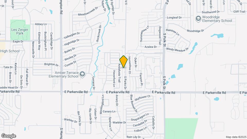 715 S Parks Dr Map and Location Details