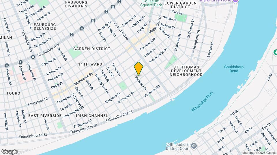2333 Chippewa St Map and Location Details