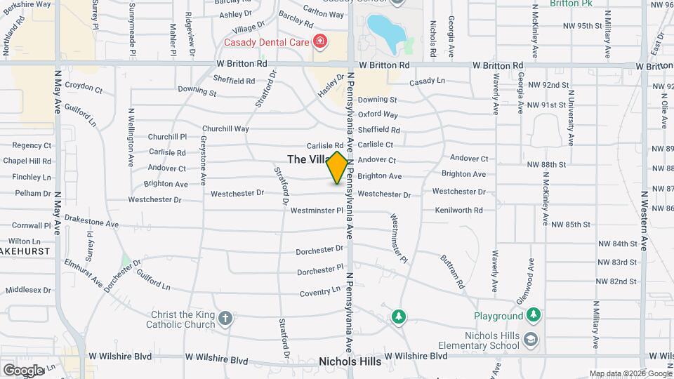 1707 Westchester Dr Map and Location Details