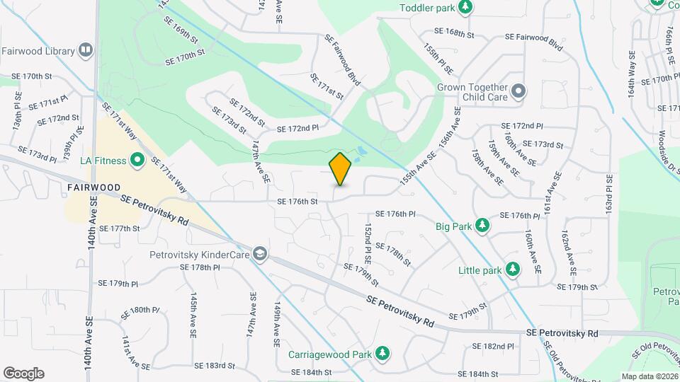 17534 151st Ave SE, Unit 10-5 Map and Location Details