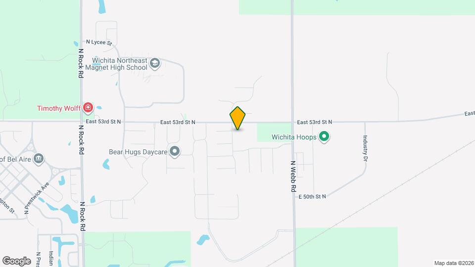 5360 N Toben Dr Map and Location Details