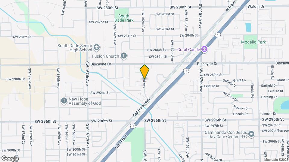 29031 SW 162nd Ct Map and Location Details