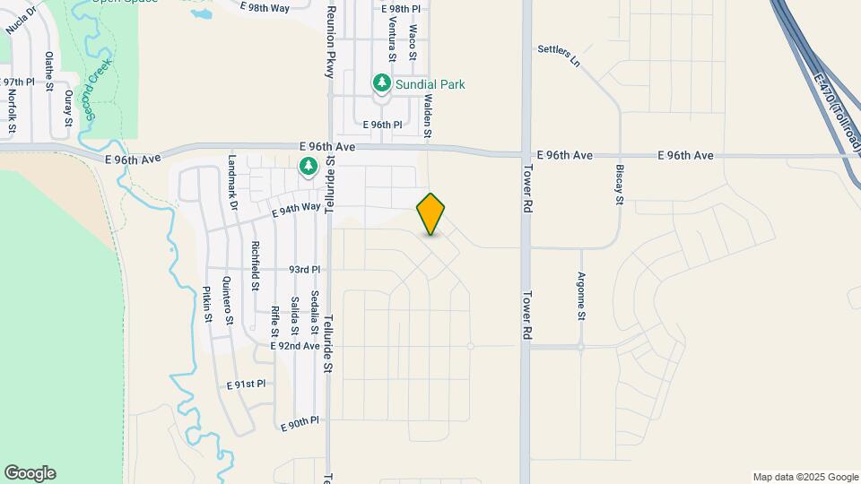 9464 Yampa St Map and Location Details