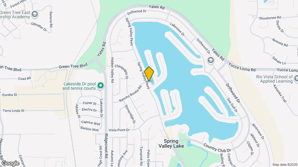 13605 Spring Valley Pkwy Map and Location Details