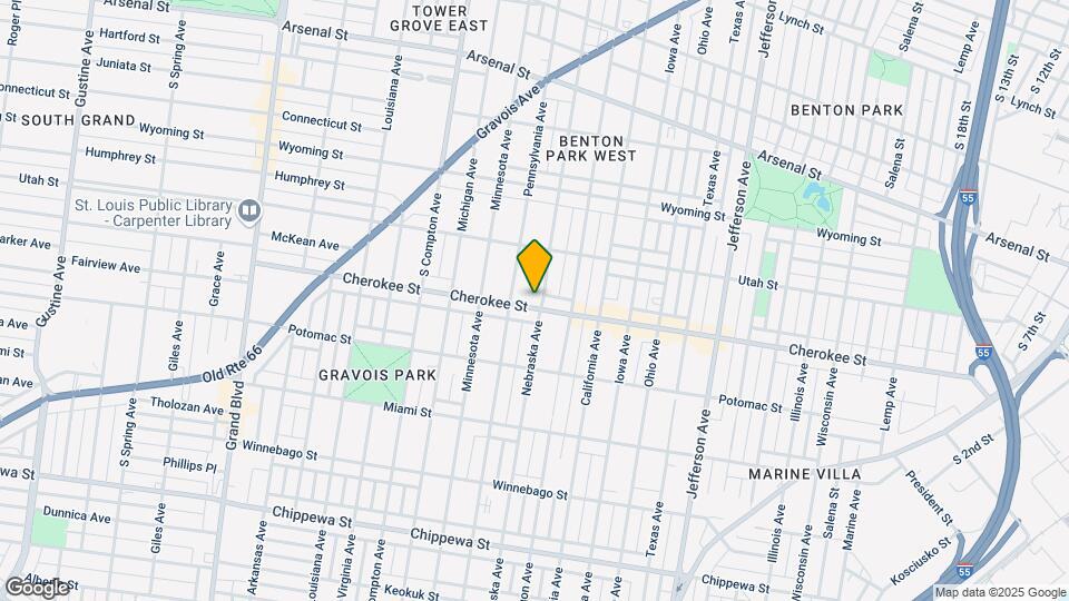 3355 Nebraska Ave Mapa y Detalles de la Ubicación