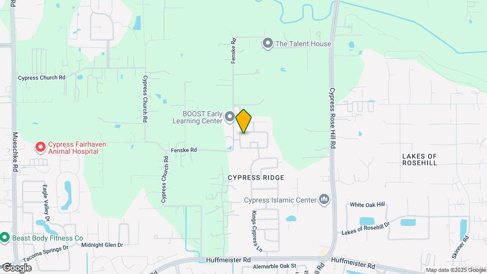 16406 Chandler Ridge Ln Map and Location Details