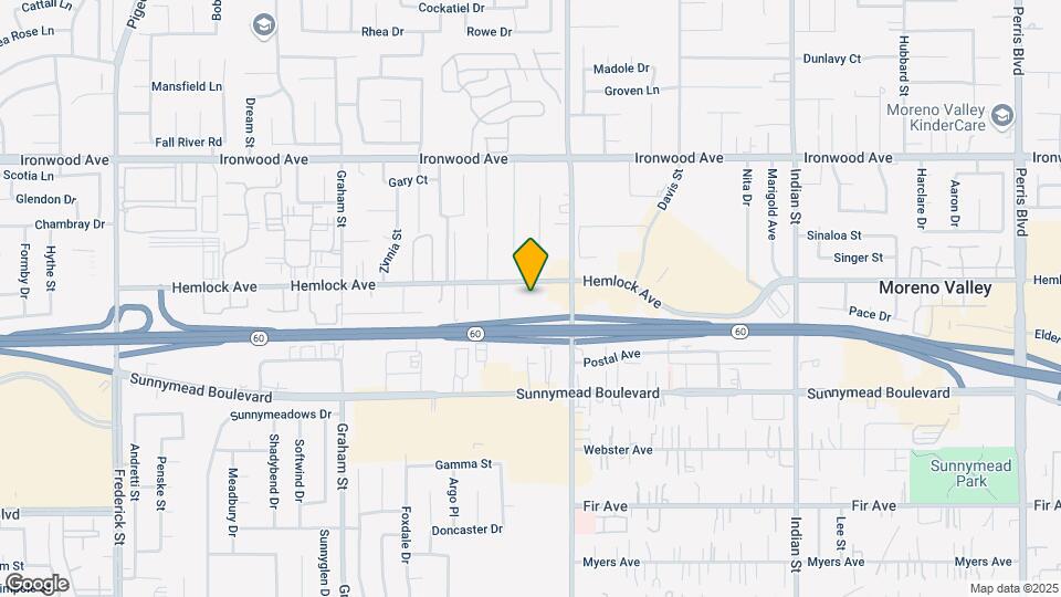 23919 Hemlock Ave Map and Location Details