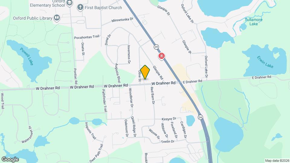 244 W Drahner Rd Map and Location Details