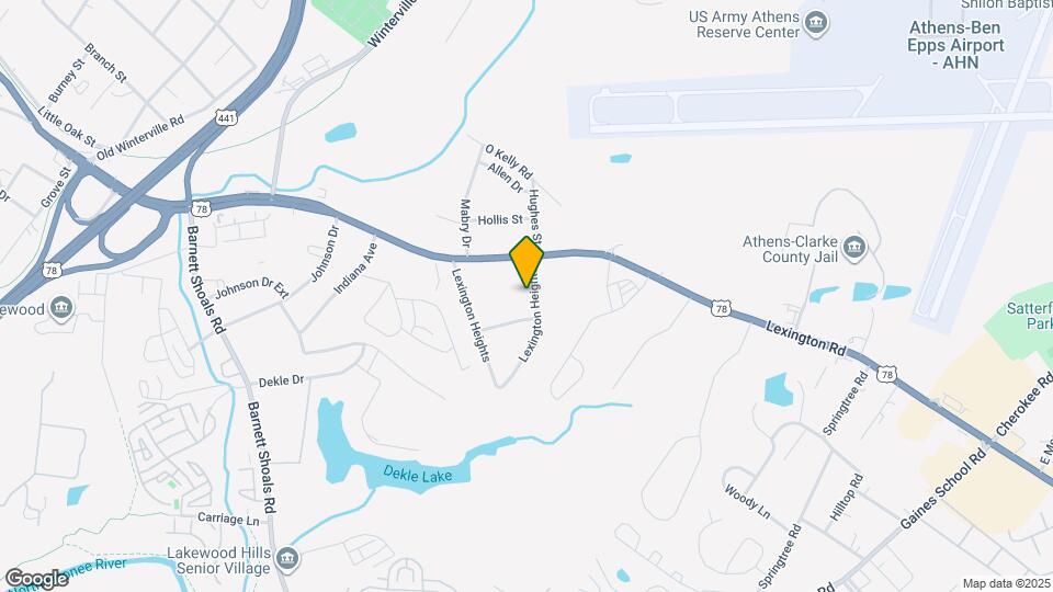 425 Lexington Heights Map and Location Details