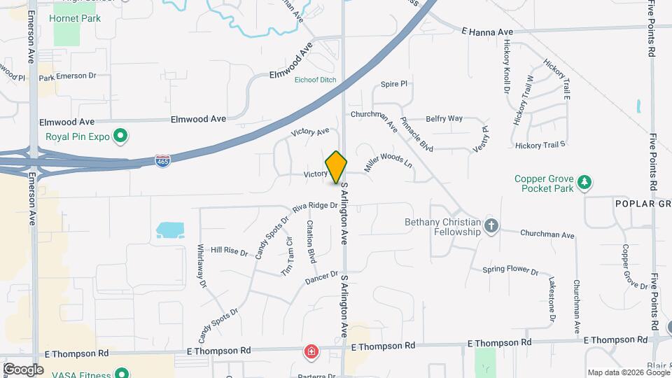 4448 Victory Cir Map and Location Details