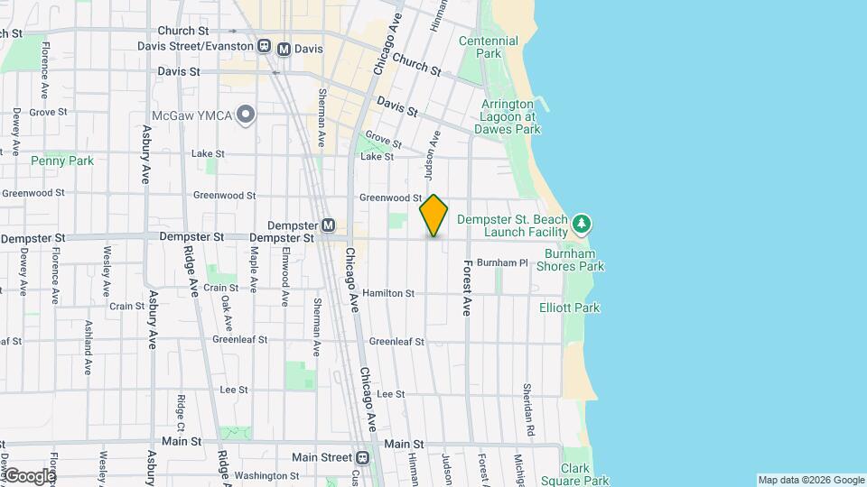 1243-1249 Judson Ave Map and Location Details