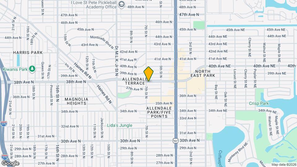 646 38th Ave N Map and Location Details