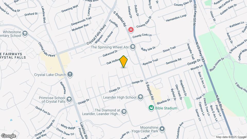 2410 Aspen Meadow Rd Map and Location Details