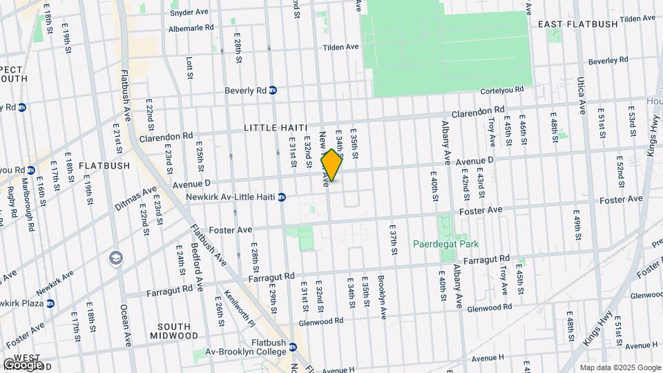 1329 New York Ave Map and Location Details