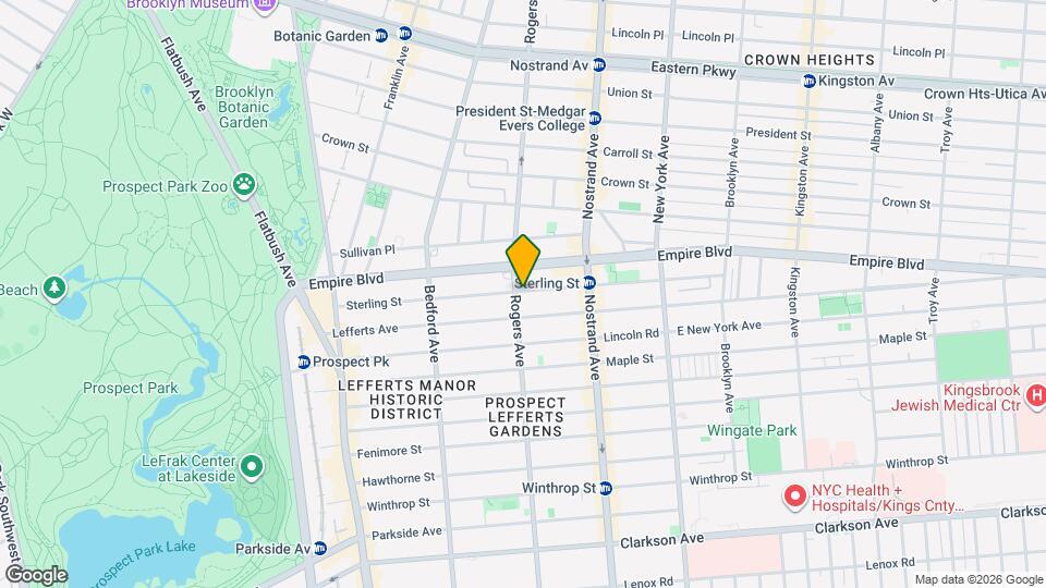 224 Sterling St Mapa y Detalles de la Ubicación