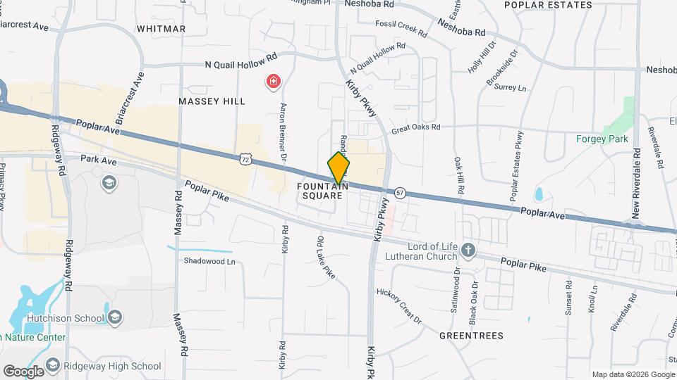 1896 Poplar Woods Cir E Map and Location Details