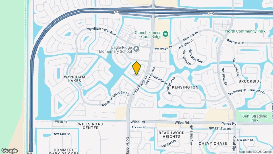 11517 NW 49th Ct Map and Location Details