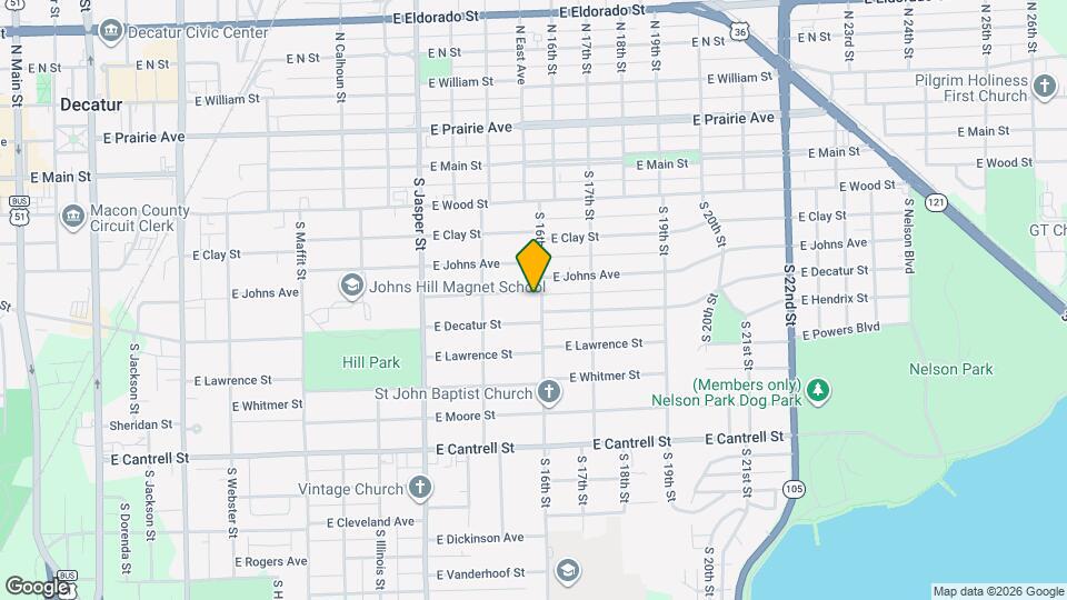1585 Sedgwick St Map and Location Details