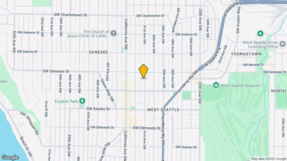 4437 41st Ave SW Map and Location Details
