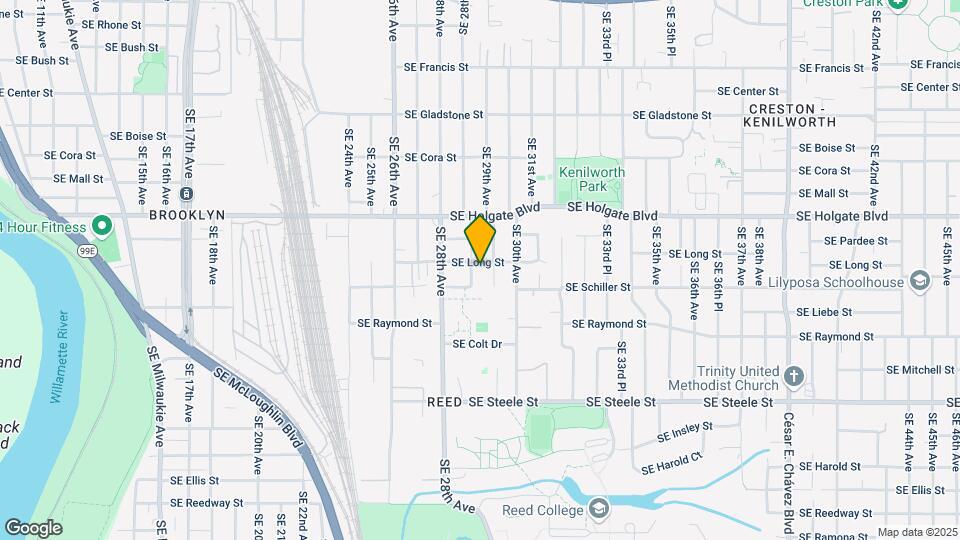 2866 SE Long St Map and Location Details