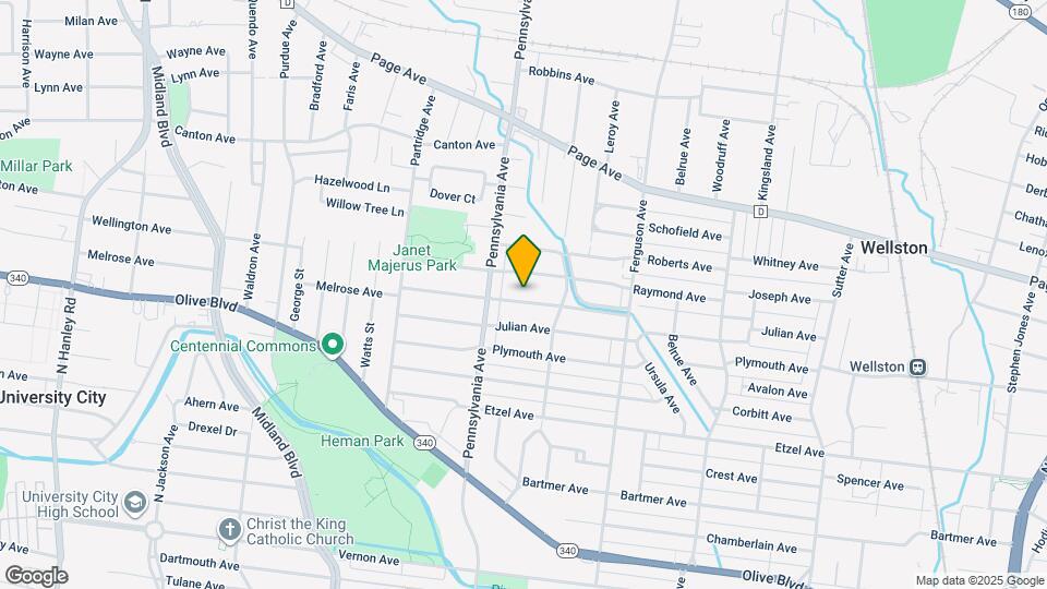 6937 Melrose Ave Map and Location Details