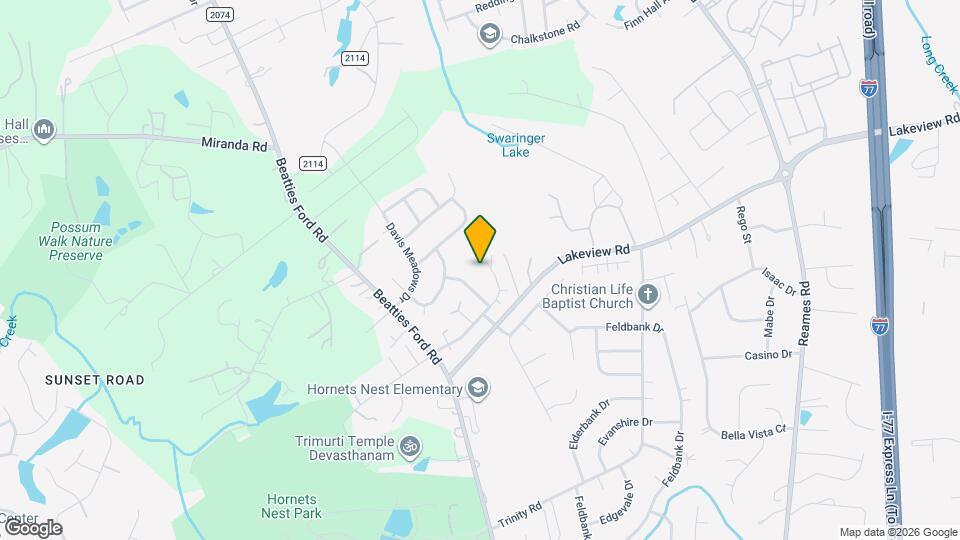 4341 Frank Vance Rd Map and Location Details