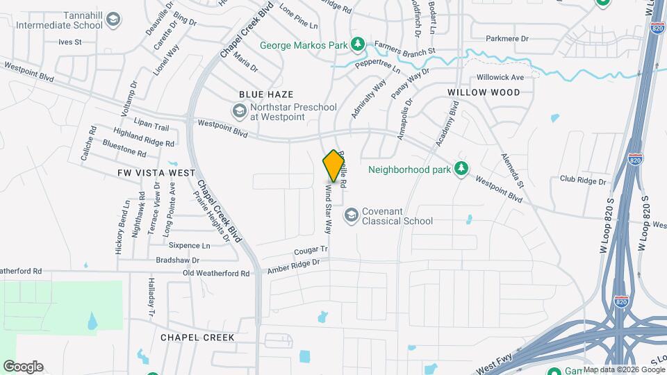 916 Reveille Rd Map and Location Details