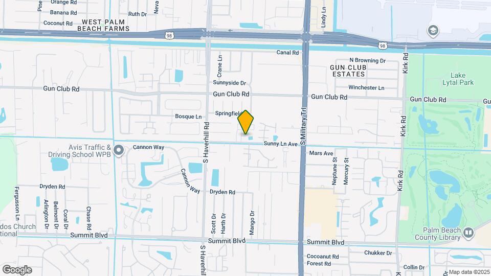 4758 Sunny Palm Cir, Unit a Mapa y Detalles de la Ubicación