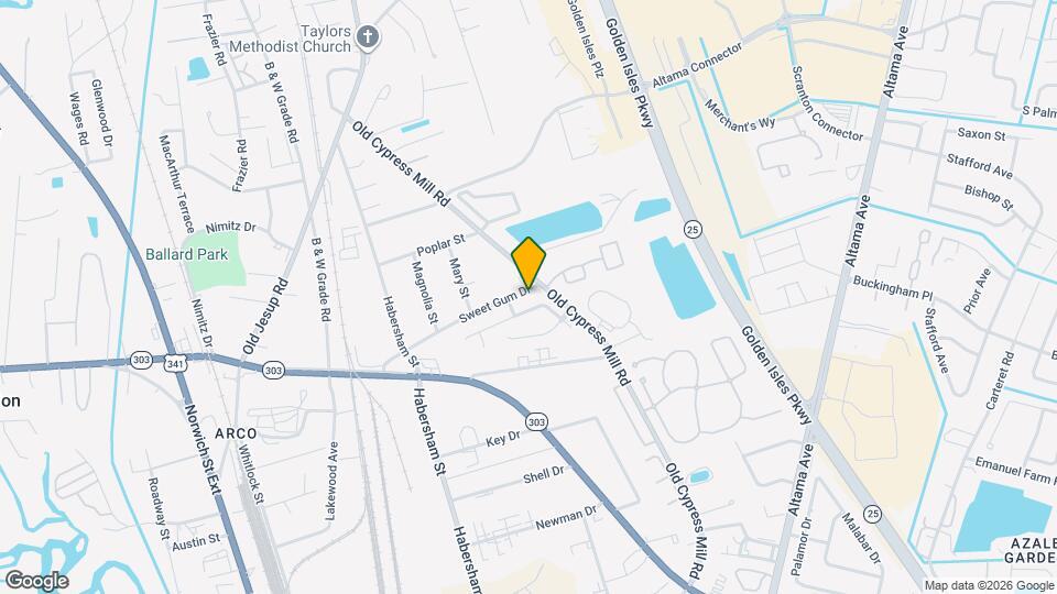 115 Sweet Gum Dr Map and Location Details