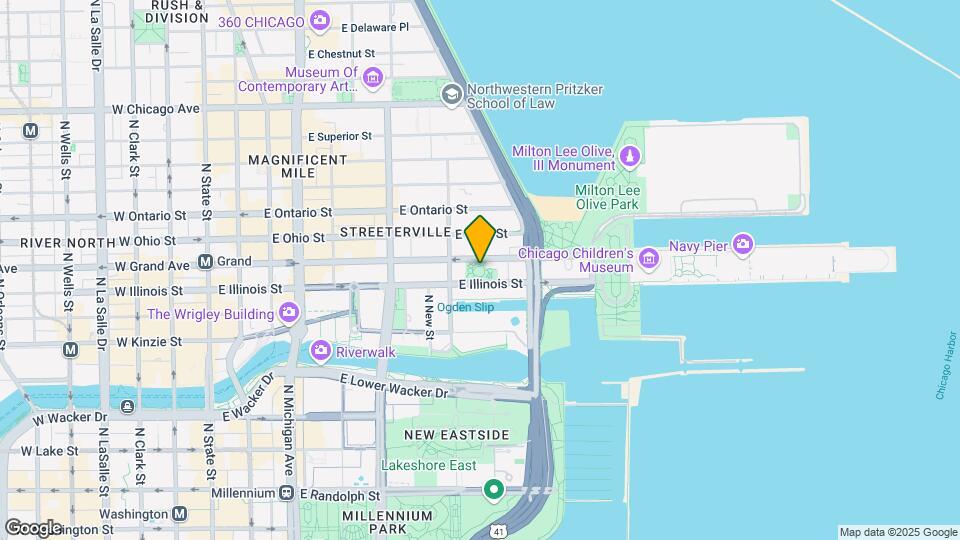 505 N McClurg Ct, Unit 2206 Map and Location Details