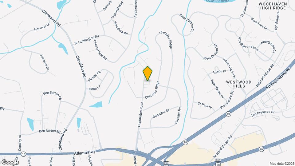 474 Huntington Road Map and Location Details