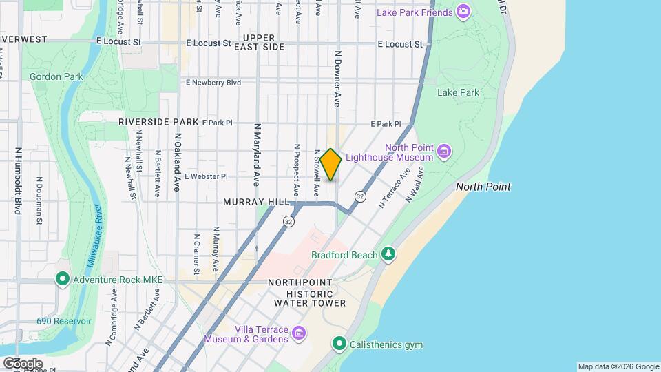 2537 N Downer Ave, Unit 14 Map and Location Details