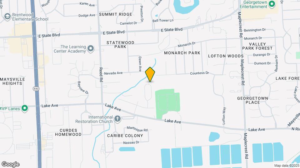 1528 Flagstone Dr Map and Location Details