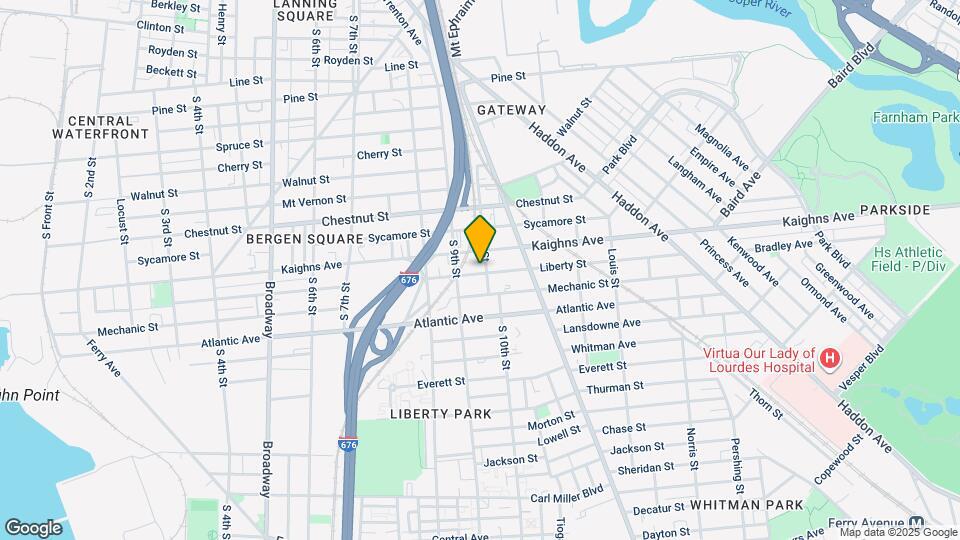 1223 S 10th St Map and Location Details