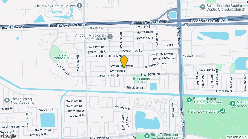 3271 NW 208th St Map and Location Details