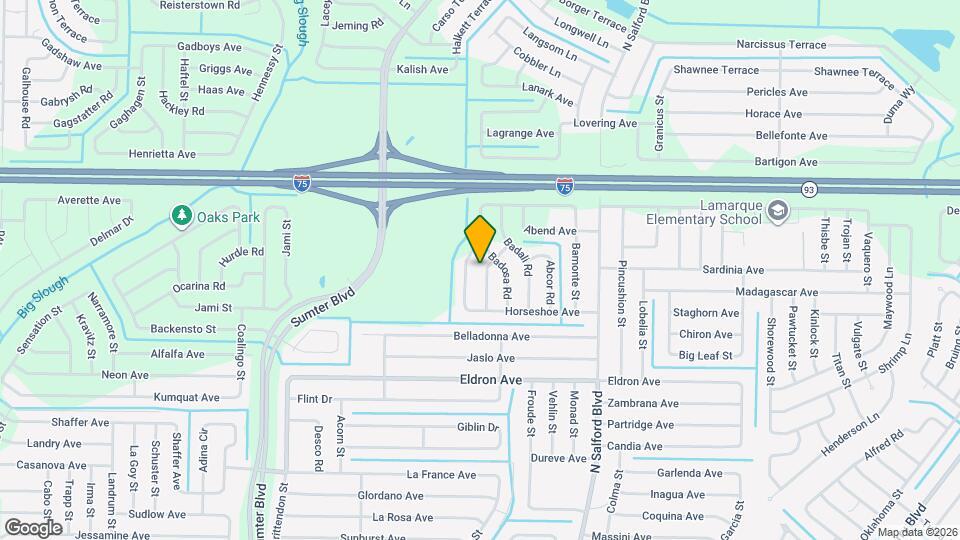 4523 Badini St Map and Location Details