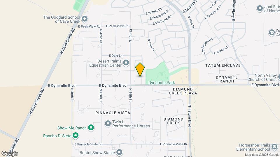 28222 N 44th Way Map and Location Details