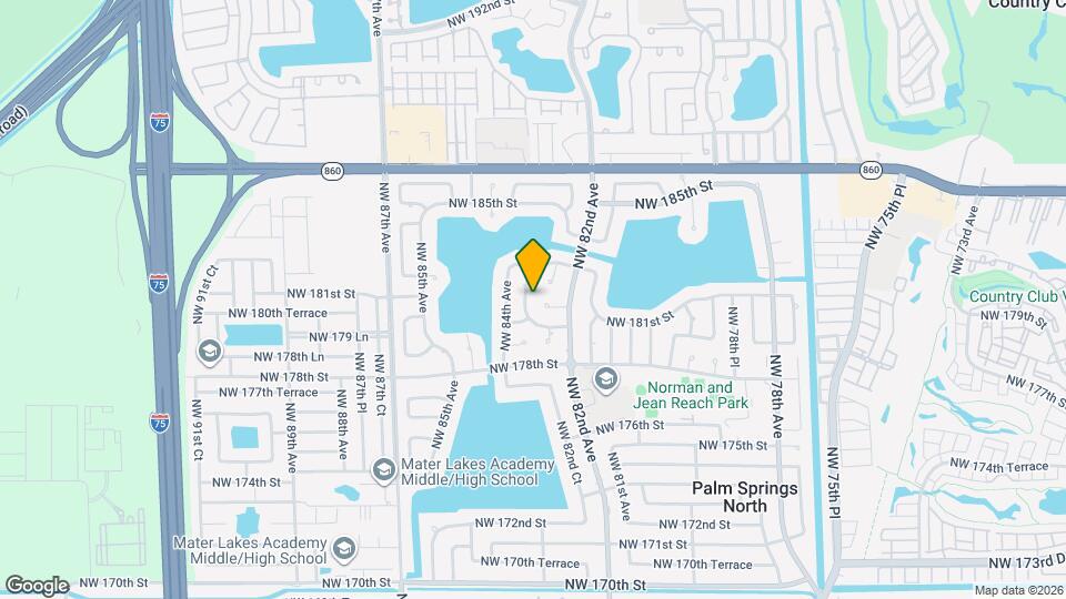 18025 NW 83rd Ave Map and Location Details