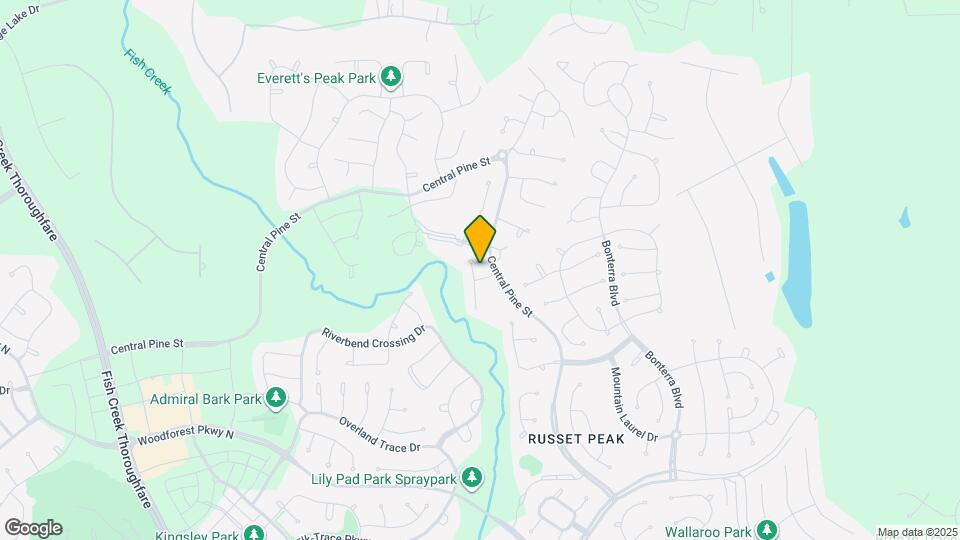 316 N Spotted Fern Dr Map and Location Details