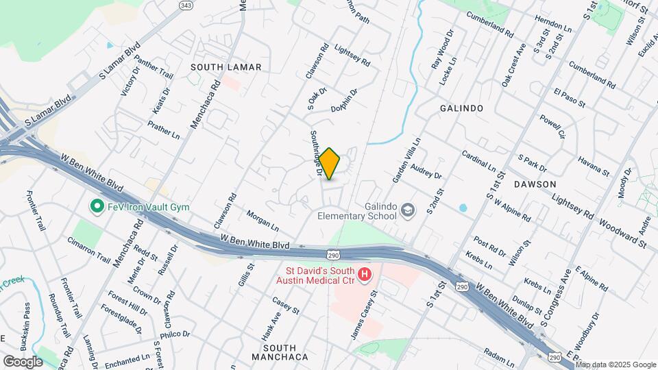 3802 Southway Dr Map and Location Details