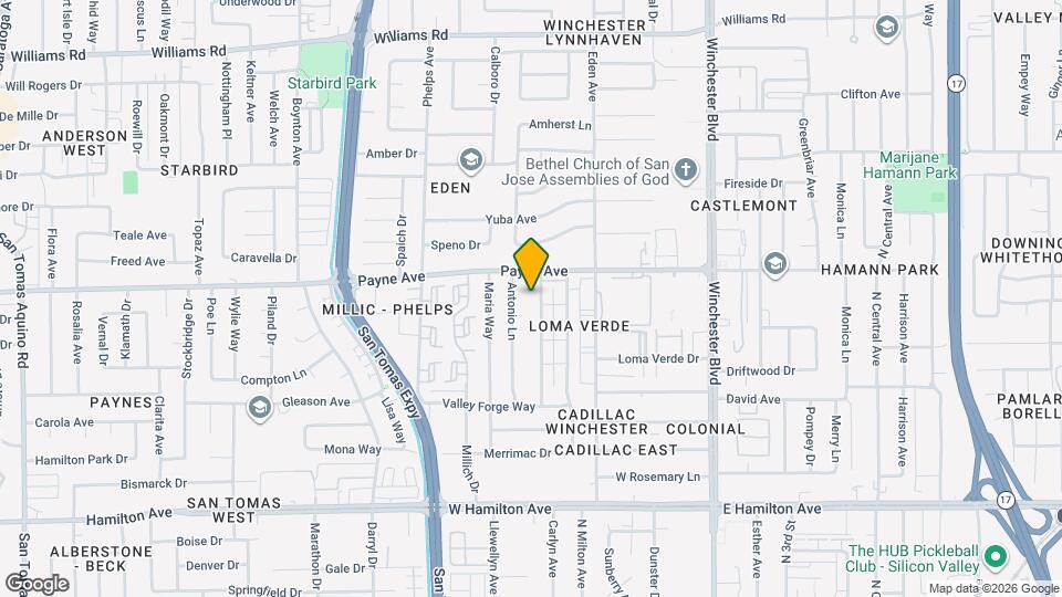 1327 Essex Way Map and Location Details