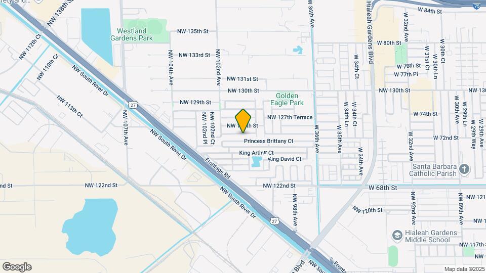 10036 NW 126th Terrace Map and Location Details