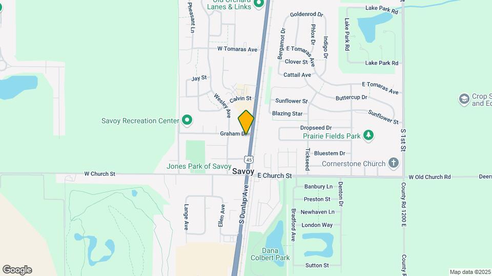 101 Graham Dr, Unit 1 Map and Location Details