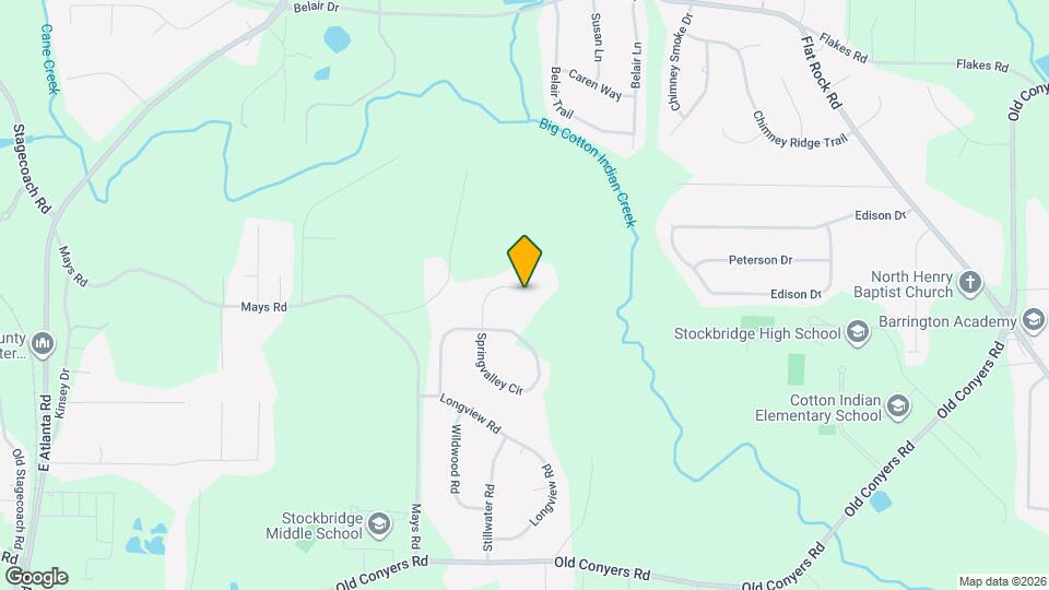 145 Springvalley Way Map and Location Details