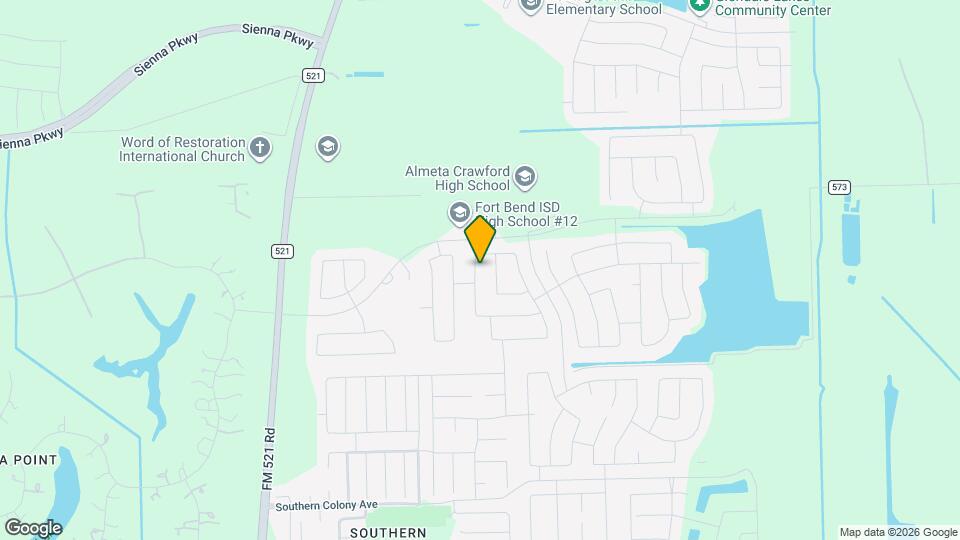 7719 Golden Rubia Ln Map and Location Details